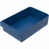 Akro-Mils Dividable Akrodrawer 31118 - 11-5/8"W x 17-5/8"D x 4-5/8"H, Blue - Pkg Qty 4