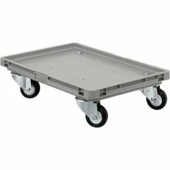SSI Schaefer Schaefer Mobile Base for Polypropylene Industrial Containers RO461 - 24"L x 15"W x 5"H - Gray