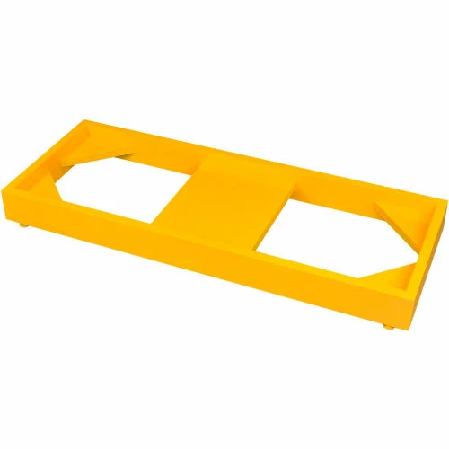 SciMatCo Floor Stand for Stak-a-Cab™ Cabinet, Yellow 2 SciMatCo Floor Stand for Stak-a-Cab™ Cabinet, Yellow - Image 2
