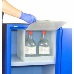 SciMatCo 5x2.5 Liter, Nitric Acid Polypropylene Isolation Compartment -Containers & Organizers Sales Store SC4 SC8071