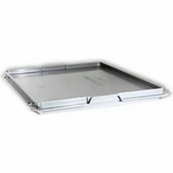 SSI Schaefer Schaefer Lid for Euro-Fix Container EFD64.GY1 - 23-3/4"L x 15-3/4"W, Gray - Pkg Qty 25