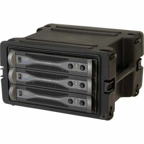 SKB Corporation SKB Cases 6U Roto Rolling Rack 1SKB-R6W Black, Keyed Lock, Water Resistant 8 SKB Corporation SKB Cases 6U Roto Rolling Rack 1SKB-R6W Black, Keyed Lock, Water Resistant - Image 8