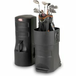 SKB Corporation SKB Roto Molded Space Saver Staff Golf Travel Case 2SKB-R4916W Water Resistant, 54-1/2"L x 17-1/2"W -Containers & Organizers Sales Store SK5 2SKB R4916W