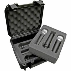 SKB Corporation SKB Waterproof Six Mic Case Watertight, 10-11/16"L x 9-11/16"W -Containers & Organizers Sales Store SK5 3i 0907 MC6