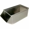 Stackbin® Stainless Steel Stacking Hopper Front Container, 9"W x 18-3/4"D x 7-1/2"H