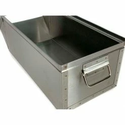 Stackbin® Stainless Steel Stacking Hopper Front Container, 12"W x 20-1/2'D x 9-1/2"H 7 Stackbin® Stainless Steel Stacking Hopper Front Container, 12"W x 20-1/2'D x 9-1/2"H -Containers & Organizers Sales Store STA 1 4SB SS 02