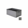 Stackbin® Steel Bin 1-854 - 15"W x 24"D x 10"H Stackbox, Gray