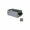 Stackbin® Steel Bin 1-884 - 15"W x 30"D x 10"H Double Steel Hopper Box, Gray