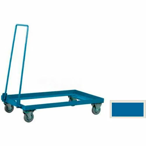 Stackbin® 3-4STBL Mobile Bin Truck For 37"W 20-1/2"D x 9-1/2"H Sectional Bins, Blue 1 Stackbin® 3-4STBL Mobile Bin Truck For 37"W 20-1/2"D x 9-1/2"H Sectional Bins, Blue