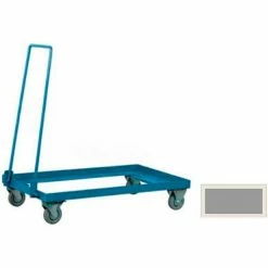 Stackbin® 3-4STGY Mobile Bin Truck For 37"W 20-1/2"D x 9-1/2"H Sectional Bins, Gray