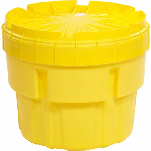 SpillTech® 20 Gallon OverPack Salvage Drum with Lid A20OVER - Yellow 5 SpillTech® 20 Gallon OverPack Salvage Drum with Lid A20OVER - Yellow - Image 5