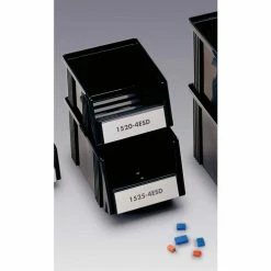 Treston ESD Stack Bin 1525-4ESD - 5-7/8"W x 9-13/16"D x 5-1/8"H - Pkg Qty 30