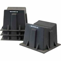 RomoTech Pontoon Caddies 82021615R - 17"L x "17"W x 13"H, Black - Price for Pack of 4