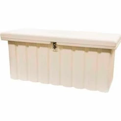 RomoTech Outdoor Dock Storage Box 82121289 - Medium 51"L x 19"W x 23"H, White