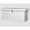 RomoTech Outdoor Dock Storage Box 82121349 - Large 76"L x 25"W x 22-1/2"H, White