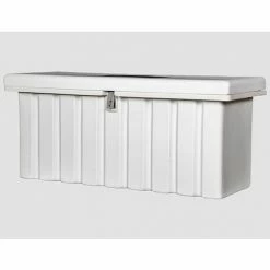 RomoTech Outdoor Dock Storage Box 82121349 - Large 76"L x 25"W x 22-1/2"H, White
