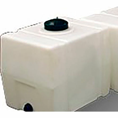 RomoTech 30 Gallon Plastic Storage Tank 82123909 - Square End with Flat Bottom 1 RomoTech 30 Gallon Plastic Storage Tank 82123909 - Square End with Flat Bottom