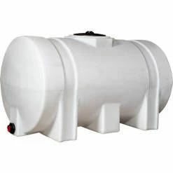 RomoTech 325 Gallon Plastic Storage Tank 82124259 - Round with Leg Supports
