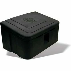 Buyers Products Buyer Products Poly Salt Storage Box 9031105 - 350 Lbs. Capacity 36"L x 24"W x 20"H, Black