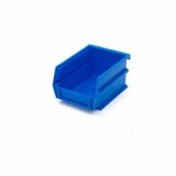 Triton Products LocBin, 3-210B, 5-3/8"L x 4-1/8"W x 3"H, Blue (24 pc)