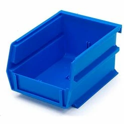LocBin™ 4-1/8"L x 5-3/8"W x 3"H Blue Stacking, Hanging, Interlocking Polypropylene Bins, 6 CT 9 LocBin™ 4-1/8"L x 5-3/8"W x 3"H Blue Stacking, Hanging, Interlocking Polypropylene Bins, 6 CT -Containers & Organizers Sales Store TIT 3 210B 6