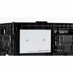 The Kennedy Group Kennedy Group Board Container Placard Label Holder IPX-4 - 2 Holes, Blank, 4-1/2" x 6-1/2" - Pkg Qty 100