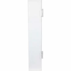 TrippNT™ White PVC Lockable 30 Column HPLC Storage Cabinet with Clear Doors, 16"W x 3"D x 17"H -Containers & Organizers Sales Store TPN trippnt50004 3