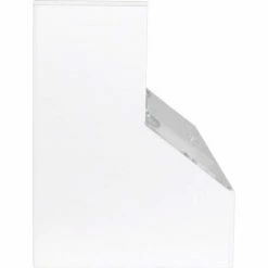 TrippNT White PVC/Acrylic Large Dispensing Bin with 3 Compartments, 18"W x 8"D x 9"H -Containers & Organizers Sales Store TPN trippnt50005 3