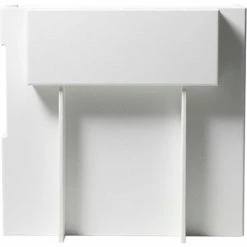 TrippNT™ White PVC Small pH Meter Supplies Organizer, 12"W x 5"D x 12"H -Containers & Organizers Sales Store TPN trippnt50006 6