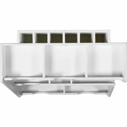 TrippNT™ White PVC Top Loader Workstation, 13"W x 8"D x 12"H -Containers & Organizers Sales Store TPN trippnt50027 4