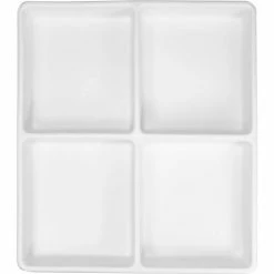TrippNT White Polystyrene Big 4 Compartment Drawer Organizer, 19"W x 18"D x 2"H -Containers & Organizers Sales Store TPN trippnt50031 4