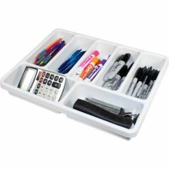 TrippNT™ White Polystyrene 7 Compartment Drawer Organizer, 17"W x 13"D x 2"H -Containers & Organizers Sales Store TPN trippnt50032 5
