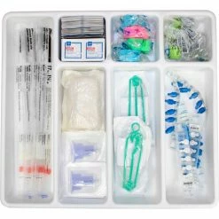 TrippNT™ White Big 7 Compartment Drawer Organizer, 19"W x 18"D x 2"H -Containers & Organizers Sales Store TPN trippnt50058 5