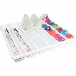 TrippNT White Polystyrene Big 6 Compartment Drawer Organizer, 19"W x 18"D x 2"H -Containers & Organizers Sales Store TPN trippnt50061 5