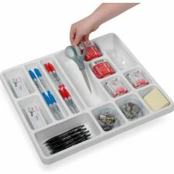 TrippNT™ Big 14 Compartment Drawer Organizer, 19"W x 18"D x 2"H -Containers & Organizers Sales Store TPN trippnt50063 5