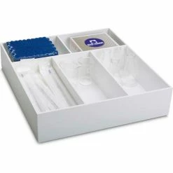 TrippNT 5 Compartment 4" Deep Drawer Organizer, 18"W x 19"D x 4"H -Containers & Organizers Sales Store TPN trippnt50068 5