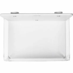 TrippNT™ Small Lab Box with Magnetic Mount, 9"W x 6"D x 6"H, White/Clear -Containers & Organizers Sales Store TPN trippnt50116 4