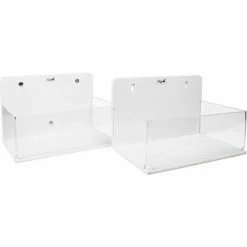 TrippNT™ Small Lab Box with Magnetic Mount, 9"W x 6"D x 6"H, White/Clear -Containers & Organizers Sales Store TPN trippnt50116 family