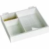 TrippNT™ White PVC 6" & 9" Pipette Box with Clear Lid, 12"W x 11"D x 3"H