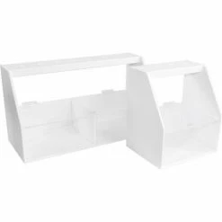 TrippNT White PVC and Acrylic Single Pipette Workstation, 9"W x 7"D x 10"H 14 TrippNT White PVC and Acrylic Single Pipette Workstation, 9"W x 7"D x 10"H -Containers & Organizers Sales Store TPN trippnt50146 50024 group