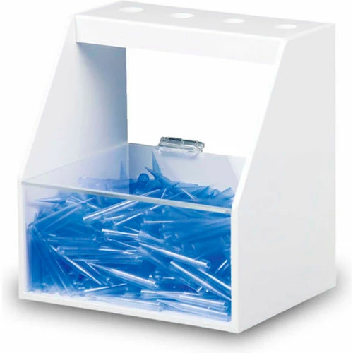 TrippNT White PVC and Acrylic Single Pipette Workstation, 9"W x 7"D x 10"H 5 TrippNT White PVC and Acrylic Single Pipette Workstation, 9"W x 7"D x 10"H - Image 5