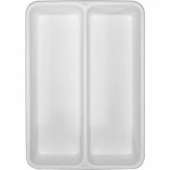 TrippNT™ 2-Pocket Drawer Organizer Plastic Tray, 14"W x 10"D x 3"H -Containers & Organizers Sales Store TPN trippnt50159 4