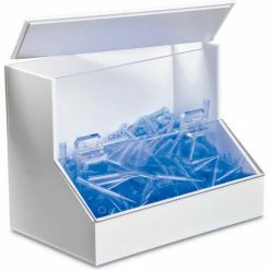TrippNT™ White PVC/Acrylic Medium Dispensing Bin, 12"W x 8"D x 9"H -Containers & Organizers Sales Store TPN trippnt50160 5