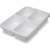 TrippNT™ 4-Pocket Drawer Organizer Plastic Tray, 14"W x 10"D x 3"H