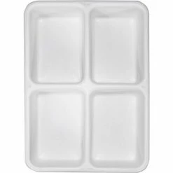 TrippNT™ 4-Pocket Drawer Organizer Plastic Tray, 14"W x 10"D x 3"H -Containers & Organizers Sales Store TPN trippnt50180 4