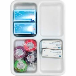 TrippNT™ 4-Pocket Drawer Organizer Plastic Tray, 14"W x 10"D x 3"H -Containers & Organizers Sales Store TPN trippnt50180 6