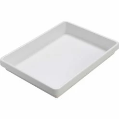 TrippNT™ White Polystyrene 1 Compartment Drawer Organizer, 17"W x 13"D x 2"H