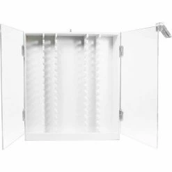 TrippNT™ White PVC HPLC Column Storage Cabinet with Clear Acrylic Doors -Containers & Organizers Sales Store TPN trippnt50973 5