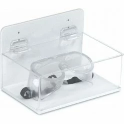 TrippNT™ Small Lab Supply Box with Lid, 9"W x 6"D x 6"H, White/Clear -Containers & Organizers Sales Store TPN trippnt51042 5