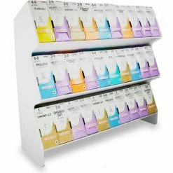 TrippNT™ White PVC Large Suture Storage Shelf, 24"W x 7"D x 22"H -Containers & Organizers Sales Store TPN trippnt51829 photoshop pic2